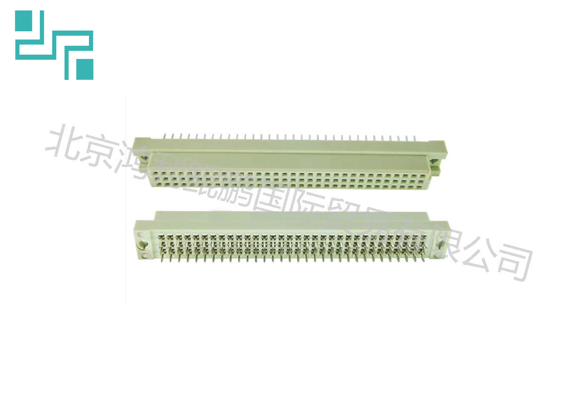 Straight female simple (three row)DIN41612 European connector