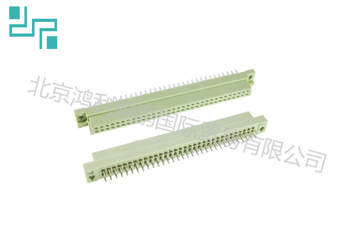 Straight female simple (two rows)DIN41612 European connector