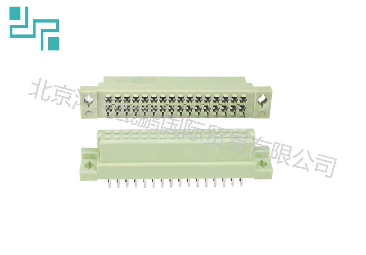 Straight female simple (two rows)DIN41612 European connector