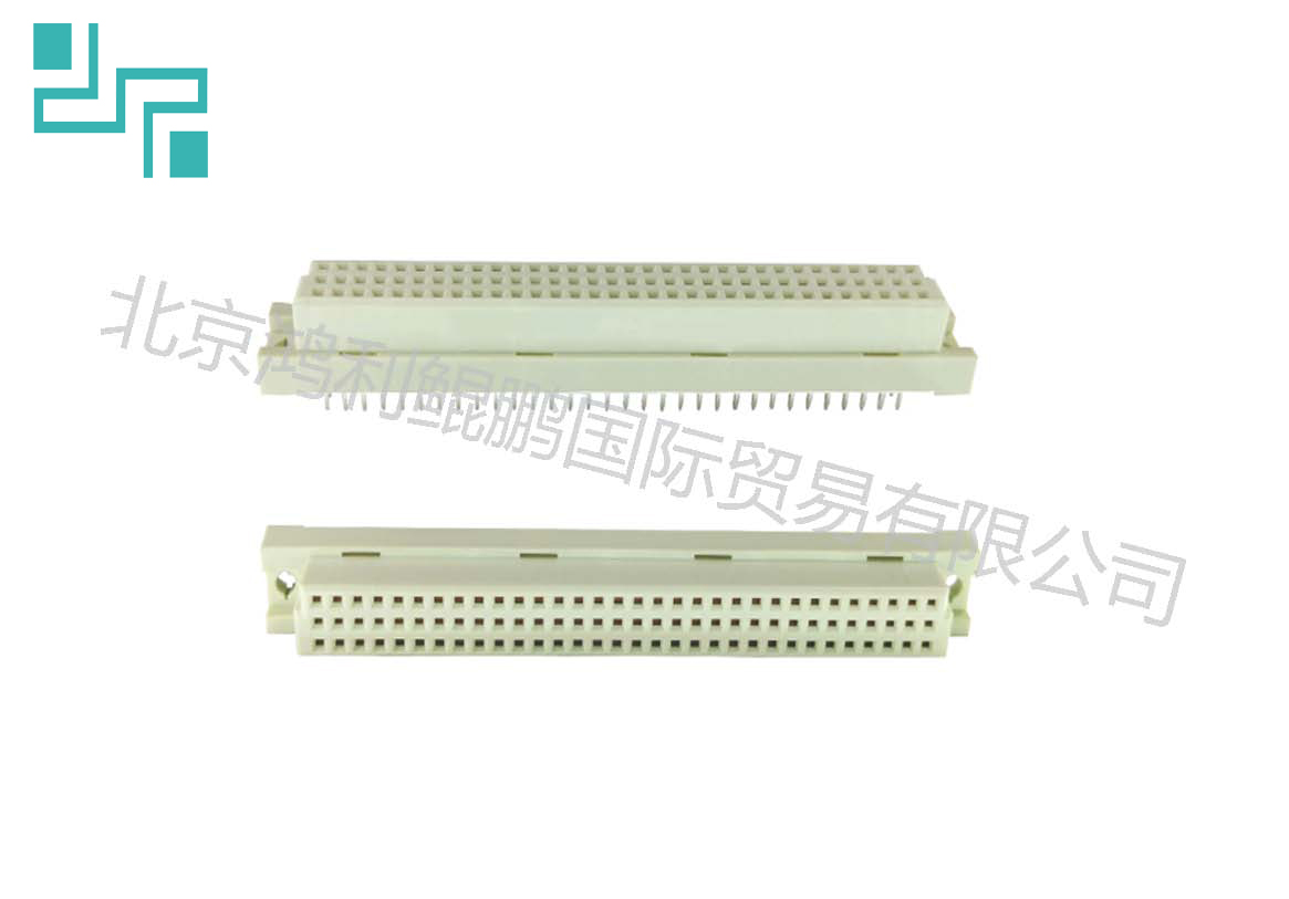 Straight female (three rows)DIN41612 European connector