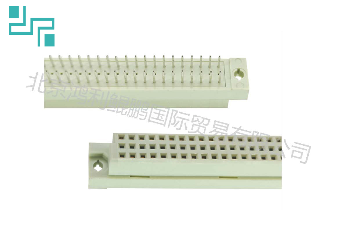 Straight female (three rows)DIN41612 European connector