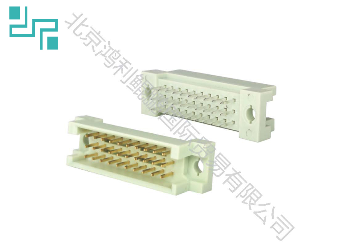 Straight male (three rows)DIN41612 European connector