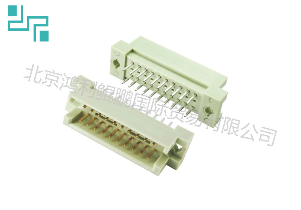 Straight male (three rows)DIN41612 European connector