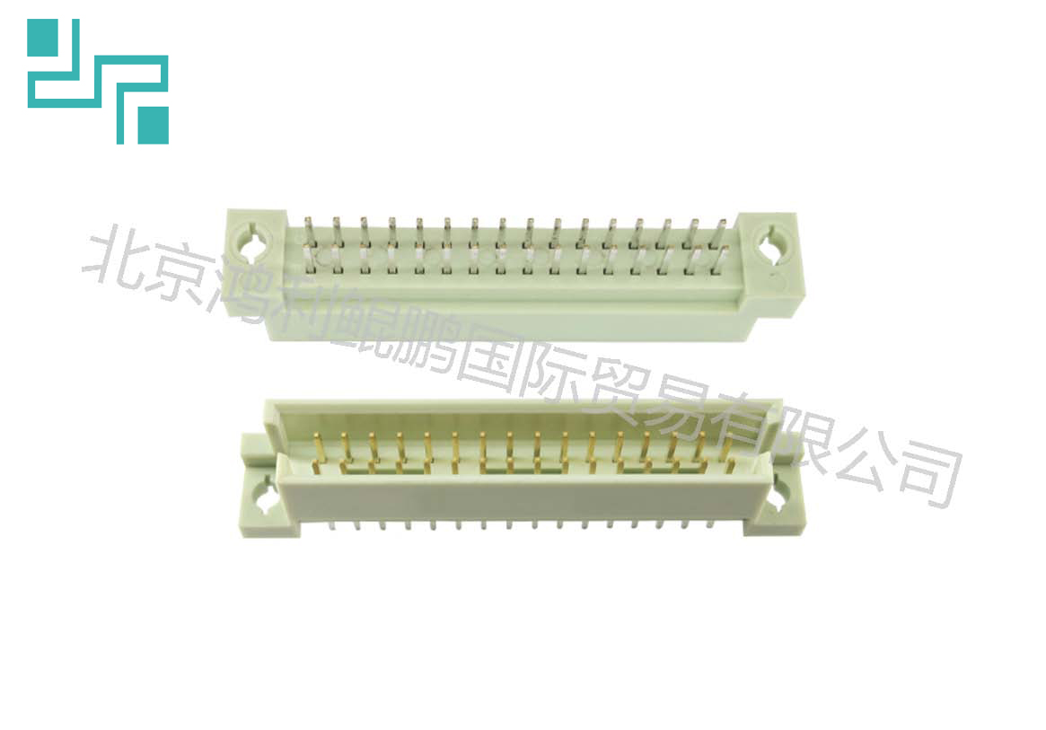 Straight male (two rows)DIN41612 European connector