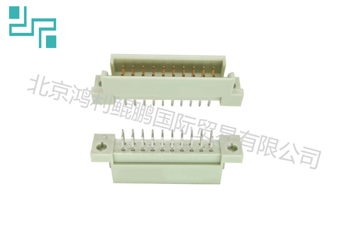 Straight male (two rows)DIN41612 European connector