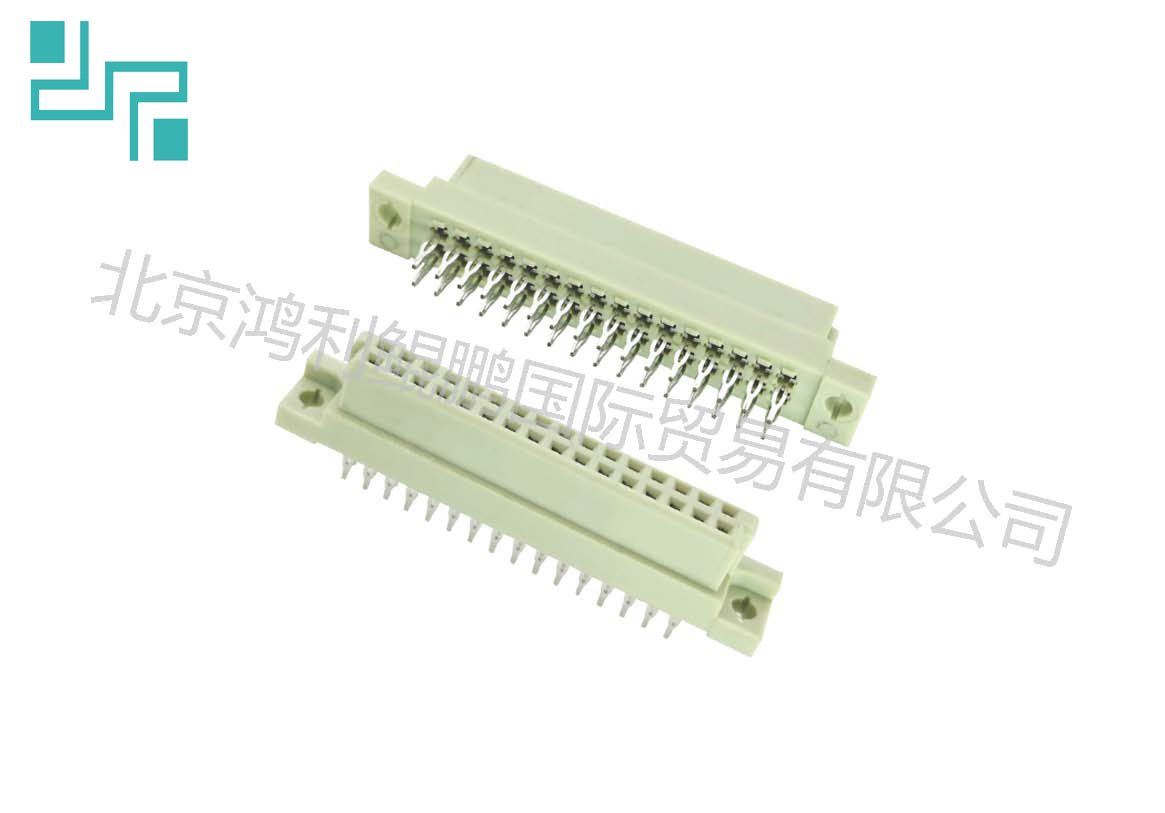 Solderless (two rows)DIN41612 European connector	