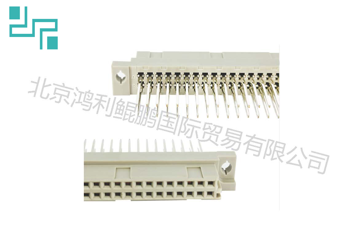 Solderless (two rows)DIN41612 European connector	