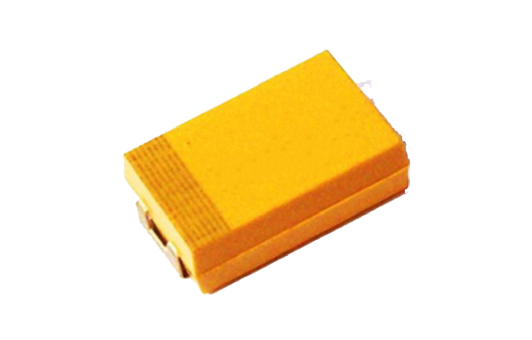 Chip solid electrolyte tantalum capacitor